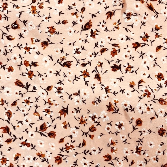 NWOT Halogen High Waisted Floral Lace Thigh High Slit Midi Skirt Size Small - Picture 5 of 9